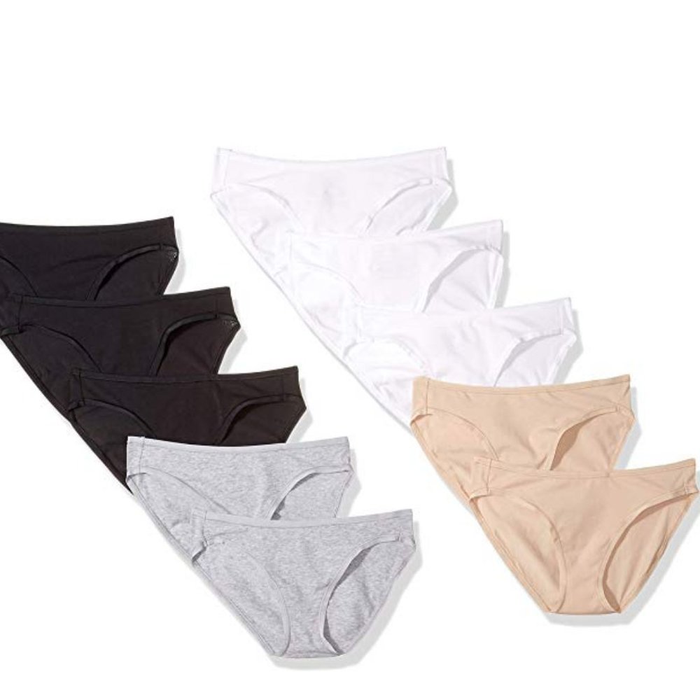 Cotton Stretch Bikini Panties - 10-pack